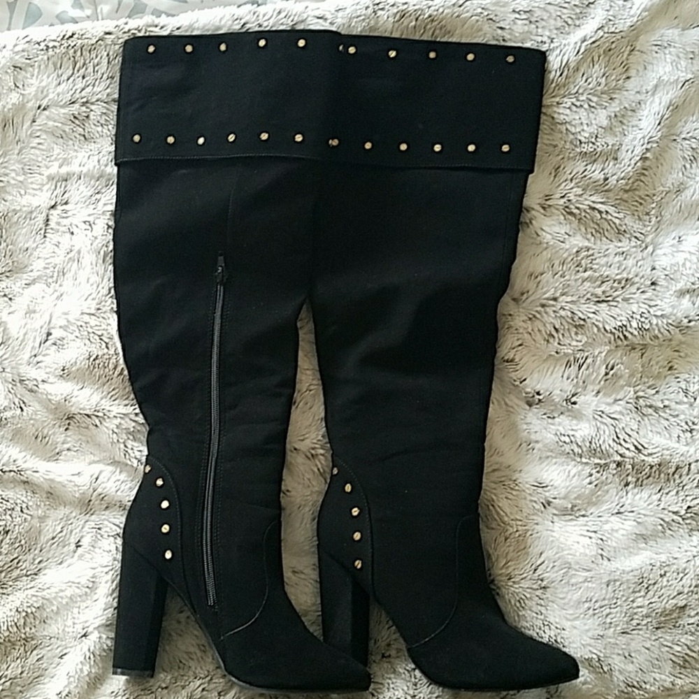 Knee high boots